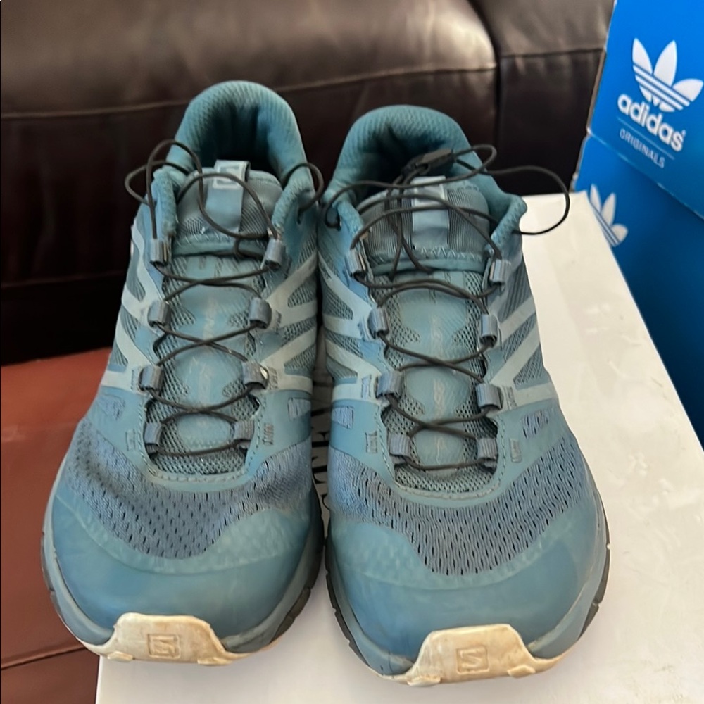 Salomon Blue Trail Running Shoes